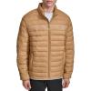 Champion mens Lightweight Packable Puffer Jacket(Tobacco)