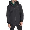Champion mens Mid-length Soft Shell Performance Jacket With Sherpa Lining(Black Flex Tech)