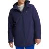 Champion mens Mid-length Soft Shell Performance Jacket With Sherpa Lining(Peacoat)