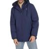 Champion mens Mid-length Soft Shell Performance Jacket With Sherpa Lining(Peacoat Flex Tech)
