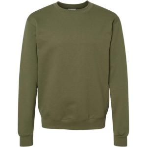 Champion mens Crewneck Sweatshirt, Reverse Weave, Heavyweight Fleece Sweatshirt for Men(Fresh Olive)