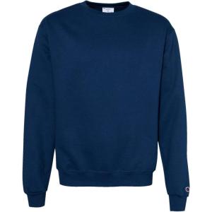Champion mens Crewneck Sweatshirt, Reverse Weave, Heavyweight Fleece Sweatshirt for Men(Late Night Blue)