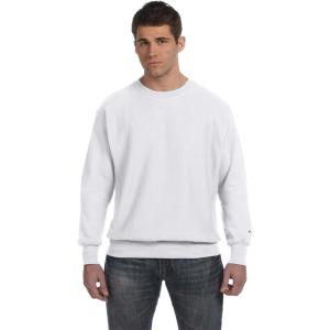 Champion mens Crewneck Sweatshirt, Reverse Weave, Heavyweight Fleece Sweatshirt for Men(Silver Gray)