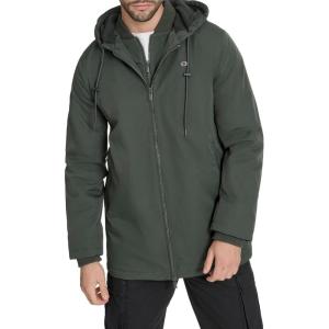 Champion mens Mid-length Soft Shell Performance Jacket With Sherpa Lining(Spruce Flex Tech)