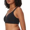 Champion, Everyday Sports, Wireless, Light Support Bra for Women(Black Move With Intention)