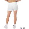 Champion Women’s Mesh Shorts, Lightweight Gym Shorts, Mid-rise Workout Shorts for Women, 2.5″(White)