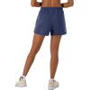 Champion Womens Shorts, Fleece, Comfortable Fleece, Shorts for Women, 3″(Blown Glass Blue)