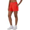 Champion Womens Shorts, Fleece, Comfortable Fleece, Shorts for Women, 3″(Solar Crimson)