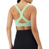 Champion Women’s Sports Bra, Absolute Lift, Moisture Wicking, Moderate Support Bra for Women(Sheer Water Teal)