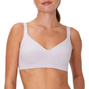 Champion, Everyday Sports, Wireless, Light Support Bra for Women(Morning Dew Purple Move With Intention)