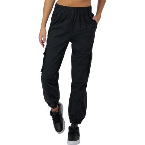 Champion Women’s Cargo Pants, Lightweight Pants with Cargo Pockets For Women, Casual Pants, 29(Black)