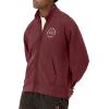 Champion Men’s Full-Zip Mock Neck, Rewriting The Playbook(Maroon)