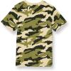 Champion Men’s Heritage Short Sleeve Tee, Men’s T-Shirts, Vintage Shirts, Men’s Tee Shirts, Graphics(Camo Script)