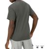 Champion Men’s Heritage Short Sleeve Tee, Men’s T-Shirts, Vintage Shirts, Men’s Tee Shirts, Graphics(Granite Heather Small Script)