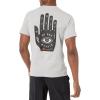 Champion Men’s Heritage Short Sleeve Tee, Men’s T-Shirts, Vintage Shirts, Men’s Tee Shirts, Graphics(Oxford Gray Hand & C)