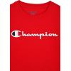 Champion Men’s Heritage Short Sleeve Tee, Men’s T-Shirts, Vintage Shirts, Men’s Tee Shirts, Graphics(Signature Lychee Red)