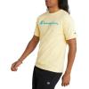 Champion Men’s Heritage Short Sleeve Tee, Men’s T-Shirts, Vintage Shirts, Men’s Tee Shirts, Graphics(Sunbeam Glow Script)