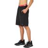 Champion Mens Shorts, MVP, Moisture Wicking, Gym Shorts for Men, Athletics Shorts, 7″ & 9″(Black – Hd C Logo – 9″ Inseam)