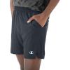 Champion Mens Shorts, MVP, Moisture Wicking, Gym Shorts for Men, Athletics Shorts, 7″ & 9″(Stealth – Hd C Logo – 7″ Inseam)