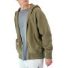 Champion Men’s Zip-up Hoodie, Reverse Weave, Sweatshirt, Fleece Zip-up Hoodie for Men(Washed Outdoor Olive Green)