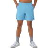 Champion Mens Shorts, MVP, Moisture Wicking, Gym Shorts for Men, Athletics Shorts, 7″ & 9″(Raindrop Blue Hd C Logo)