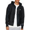 Champion Men’s Zip-up Hoodie, Reverse Weave, Sweatshirt, Fleece Zip-up Hoodie for Men(Black – C Logo)