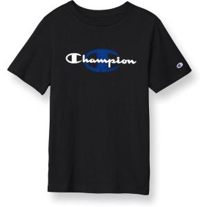 Champion Men’s Heritage Short Sleeve Tee, Men’s T-Shirts, Vintage Shirts, Men’s Tee Shirts, Graphics(Black C & Script Large)