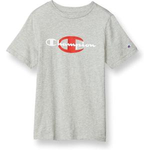 Champion Men’s Heritage Short Sleeve Tee, Men’s T-Shirts, Vintage Shirts, Men’s Tee Shirts, Graphics(Oxford Grey Heather C & Script Large)