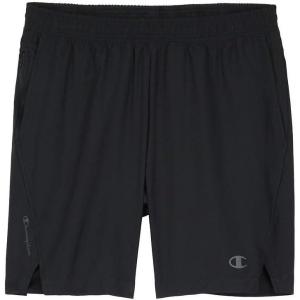 Champion Mens Shorts, MVP, Moisture Wicking, Gym Shorts for Men, Athletics Shorts, 7″ & 9″(Black – Hd C Logo – 7″ Inseam)