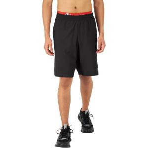 Champion Mens Shorts, MVP, Moisture Wicking, Gym Shorts for Men, Athletics Shorts, 7″ & 9″(Black – Hd C Logo – 9″ Inseam)