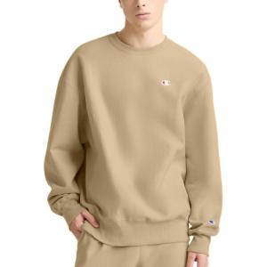 Champion mens Reverse Weave Stadium Crewneck, Embroidered Logo