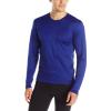 Duofold Men’s Mid Weight Varitherm Crew Neck Thermal Shirt(Ultra Marine)