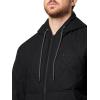 Champion mens Diamond Quilted Varsity Hoody(Black)