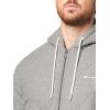 Champion mens Diamond Quilted Varsity Hoody(Heather Grey)