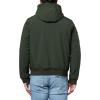 Champion mens Hooded Softshell Bomber Jacket With Bib(Spruce)