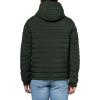 Champion mens Lightweight Hooded Puffer Jacket(Spruce)