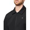 Champion mens Lightweight Laydown Collar Jacket(Black)
