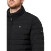 Champion mens Lightweight Puffer Jacket(Black)