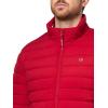 Champion mens Lightweight Puffer Jacket(Chili Pepper)
