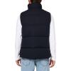 Champion mens Puffer Vest With Name Logo(Peacoat Wool Blend)