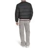 Champion mens Varsity Bomber Puffer Jacket(New Black Tech)