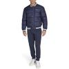 Champion mens Varsity Bomber Puffer Jacket(Peacoat Tech)