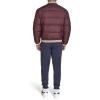 Champion mens Varsity Bomber Puffer Jacket(Wine Tech)