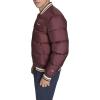 Champion mens Varsity Bomber Puffer Jacket(Wine Tech)