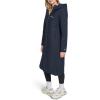 Champion womens Lightweight Long Hooded Puffer(Navy)