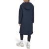 Champion womens Lightweight Long Hooded Puffer(Navy)