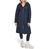 Champion womens Lightweight Long Hooded Puffer(Navy)
