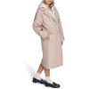 Champion womens Long Top Coat With Removable Jersey Bib(Tan)