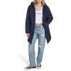 Champion womens Mid-length Hooded Parka(Navy)