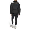 Champion womens Quilted Shawl Collar Puffer Jacket(Black)